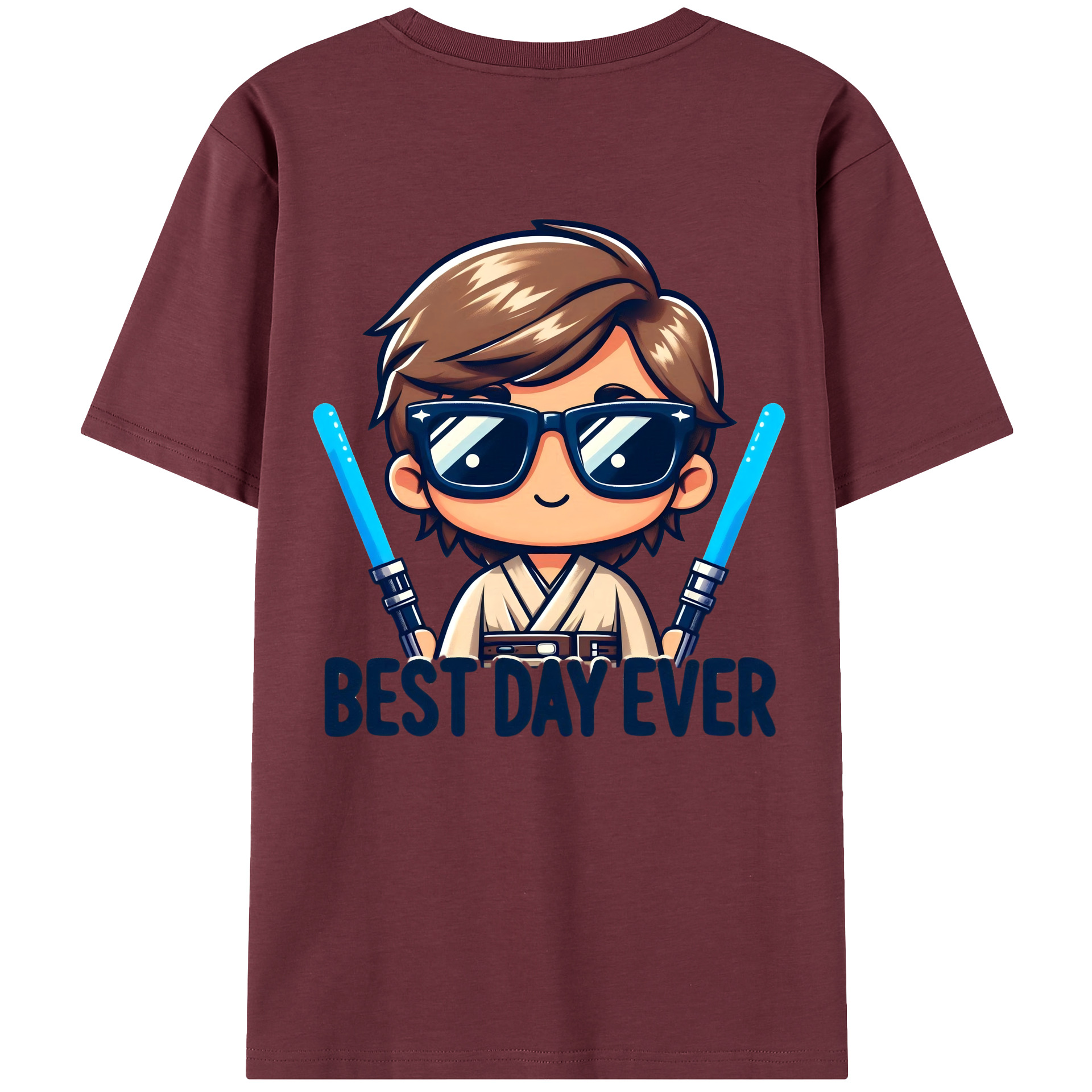 （画像用） スター・ウォーズ Star Wars 綿100％半袖Tシャツ（背面プリント）